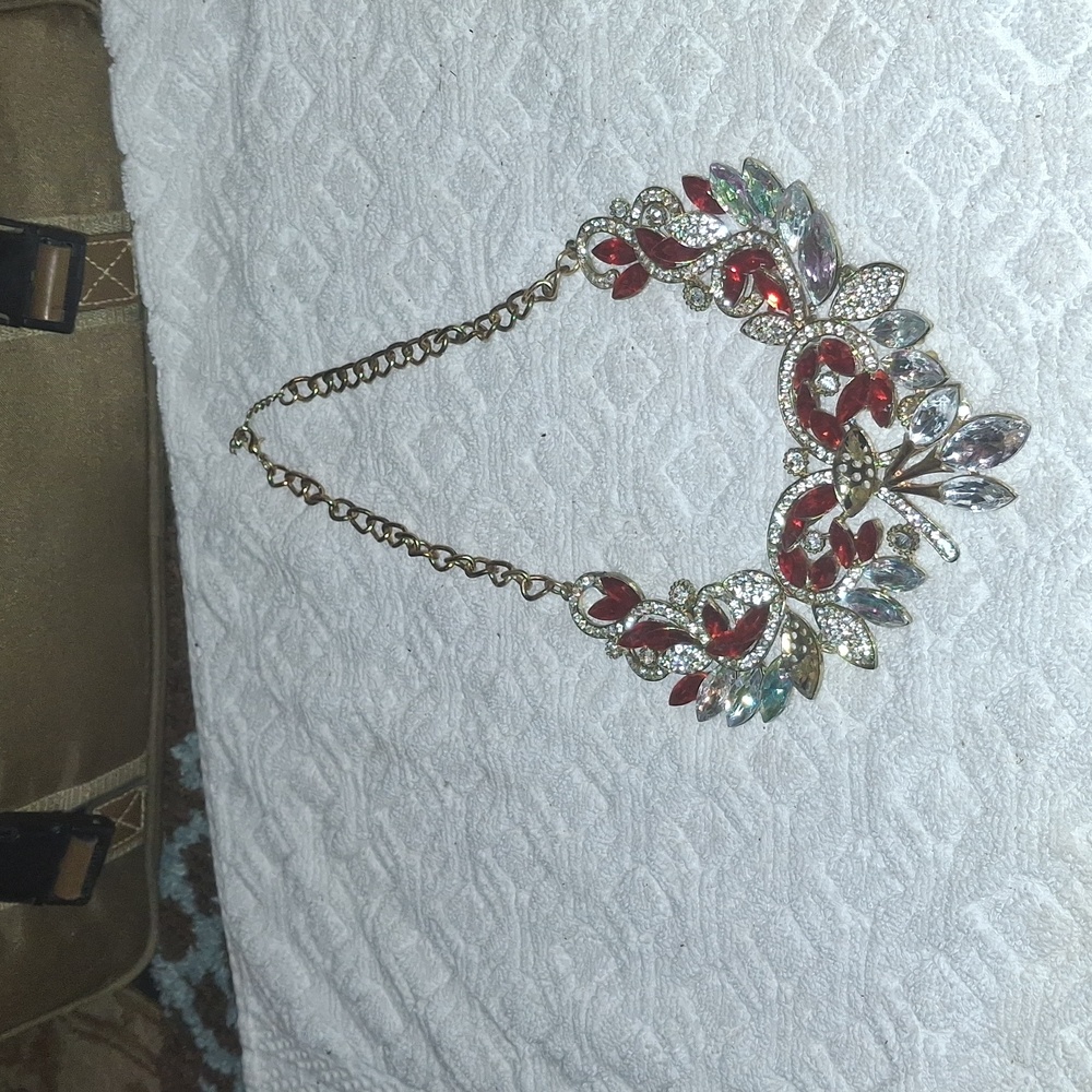 Elegant Multicolor Statement Necklace